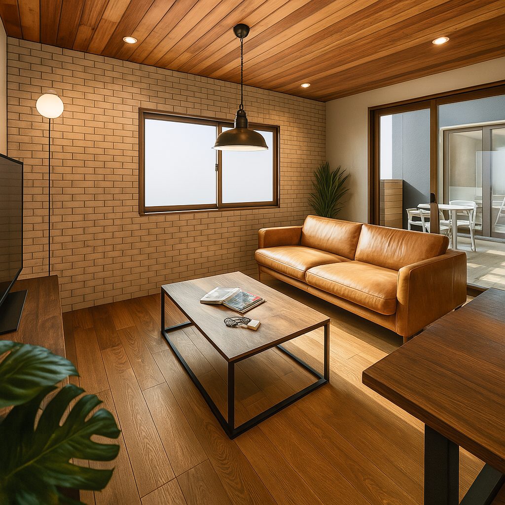 リフォームで可変可能!フレキシブルで自由度が高いガレージハウス、2Fリビング②