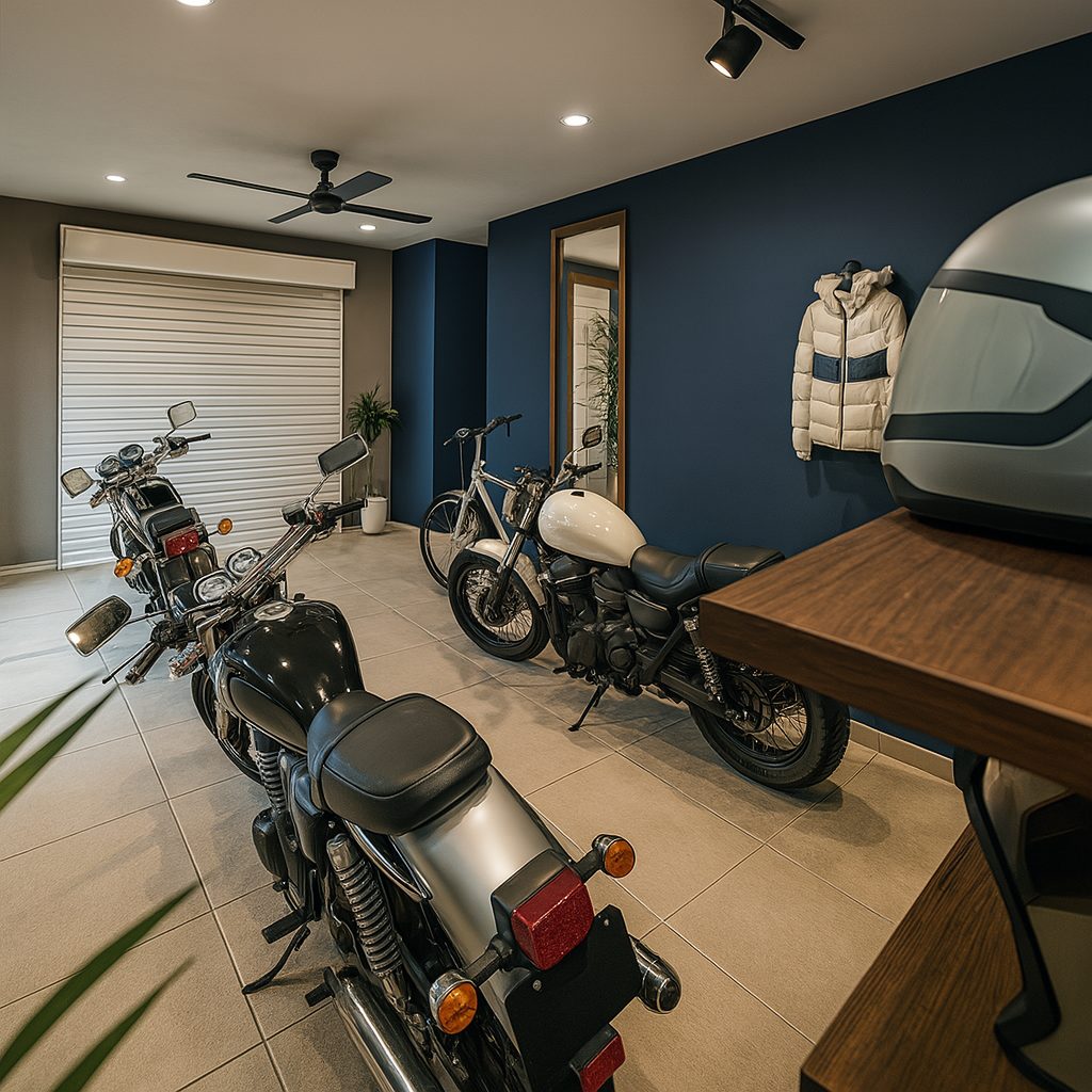 リフォームで可変可能!フレキシブルで自由度が高いガレージハウス、バイクガレージ③