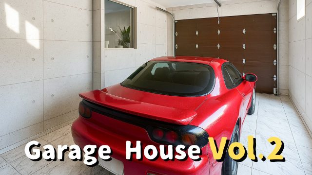 【Garage House②】リッチなLDK!モダンテイスト2階建てのガレージハウス