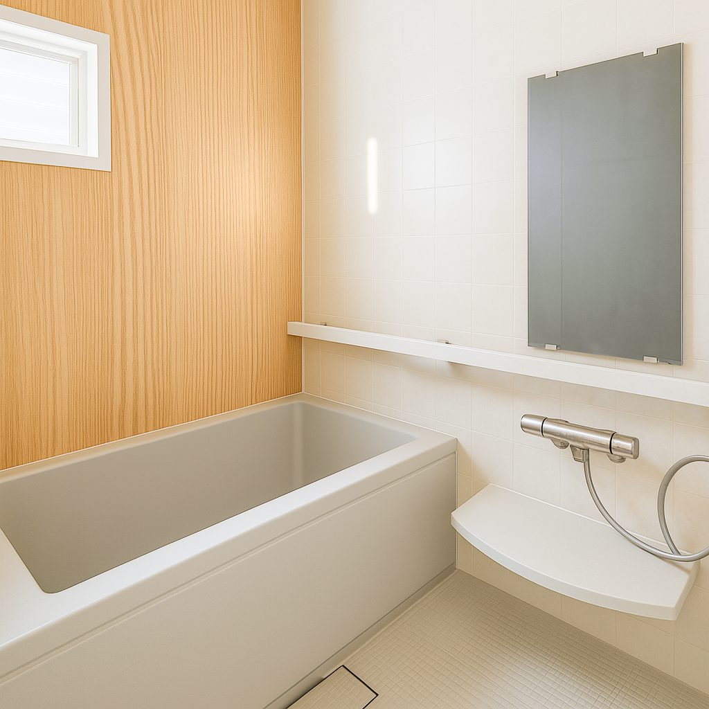 【Garage House③】西海岸カリフォルニアスタイル!平屋のアメリカンガレージハウス、お風呂