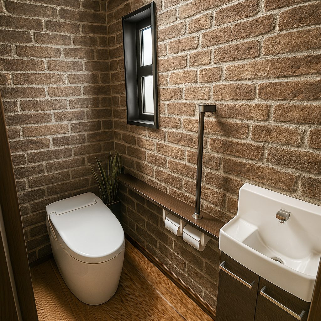 【Garage House④】倉庫みたいな住居!ブルックリンスタイル2階建てのガレージハウス、トイレ