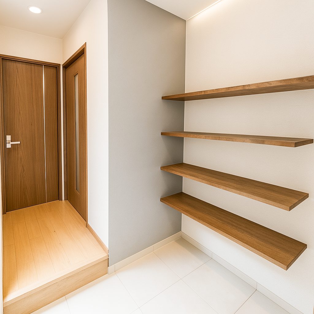 【Garage House⑩】自宅兼事務所!バルコニーでバーベキューができるガレージハウス、事務所玄関