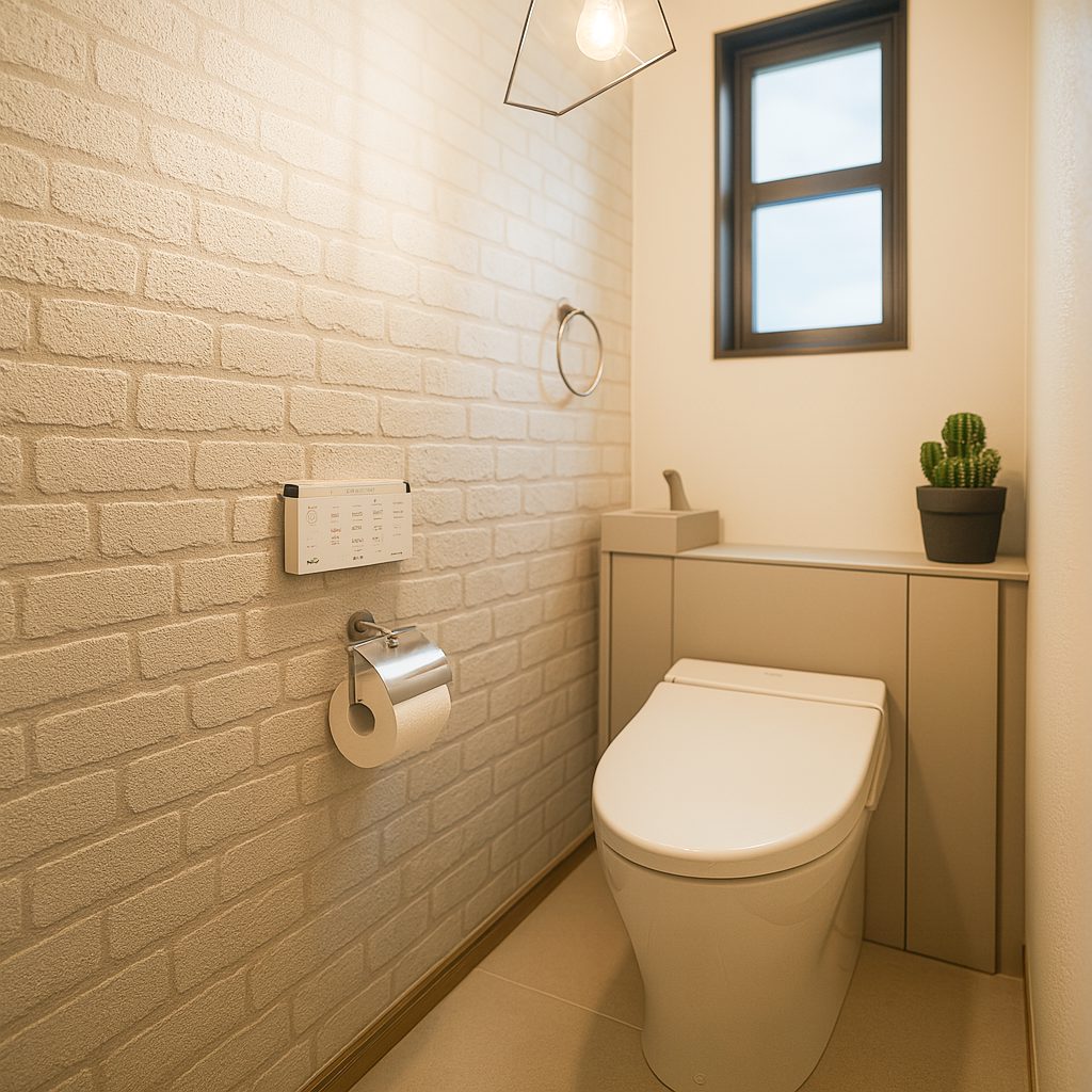 【Garage House⑩】自宅兼事務所!バルコニーでバーベキューができるガレージハウス、事務所トイレ