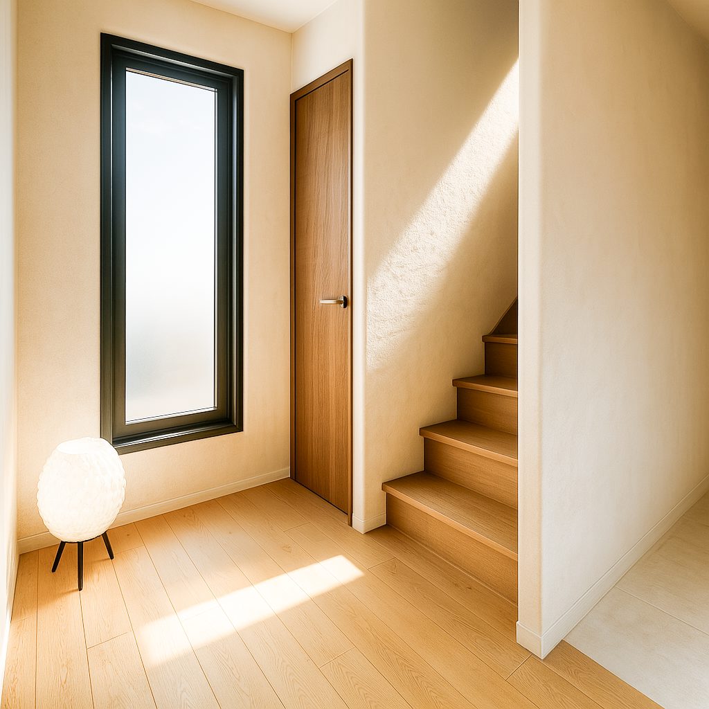 【Garage House⑩】自宅兼事務所!バルコニーでバーベキューができるガレージハウス、自宅玄関③